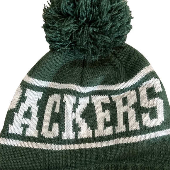 Green Bay Packers Knit Pom Hat - Picture 3 of 6